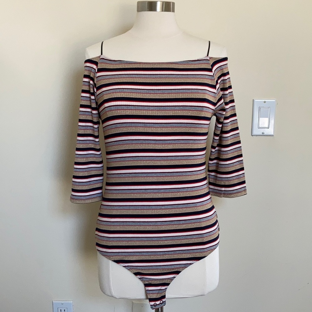 Striped Bodysuit